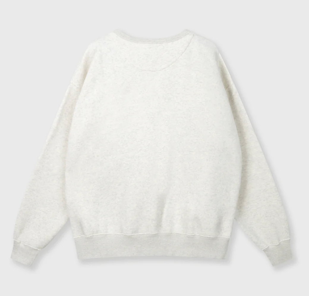 Statement Sweater - soft white melee