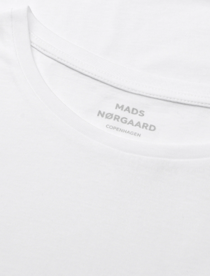 Fine Jersey Teasy Tee - white