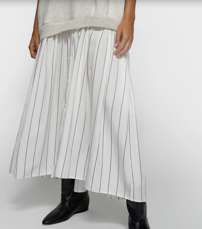 Statement Sweater Dress - soft white melee