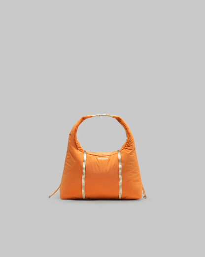 Cloud Hobo Small - Burn Orange/ Silky Peach