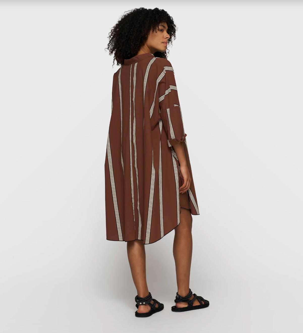 A-line tunic stripes - Kleid