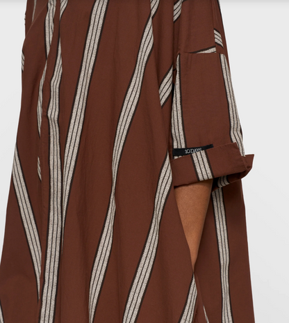 A-line tunic stripes - Kleid