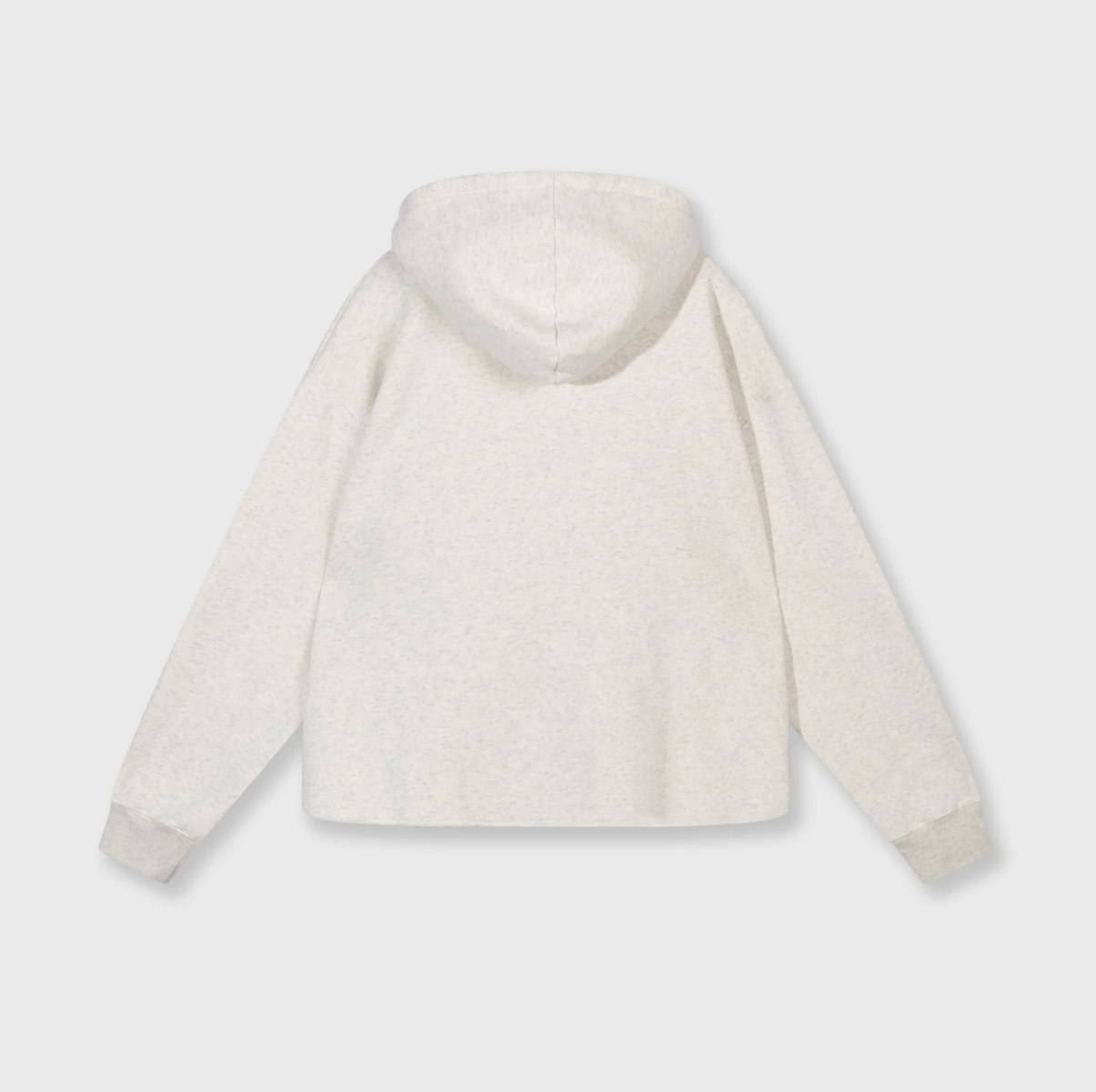 The Statement Logo Hoodie - soft white melee