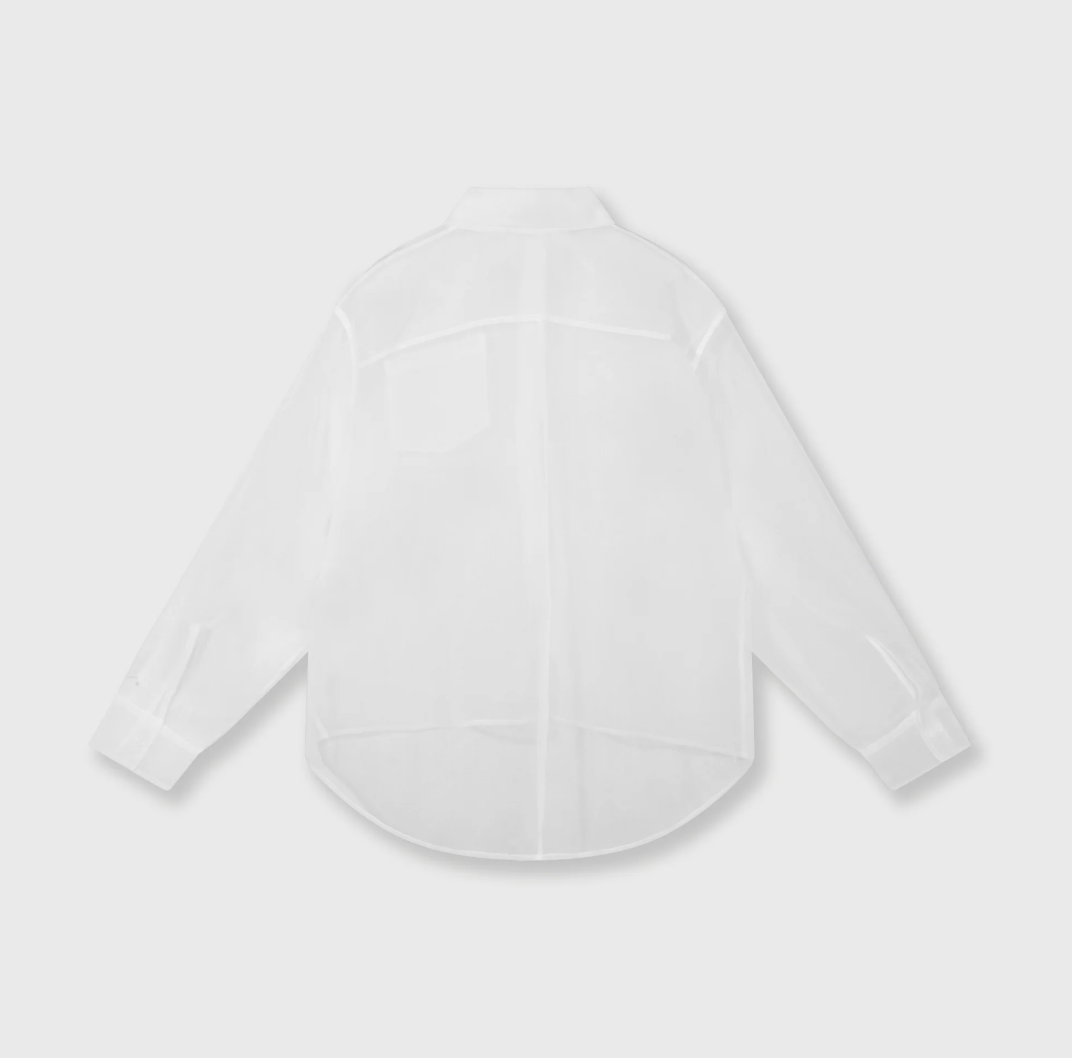 Angel shirt organza - ecru