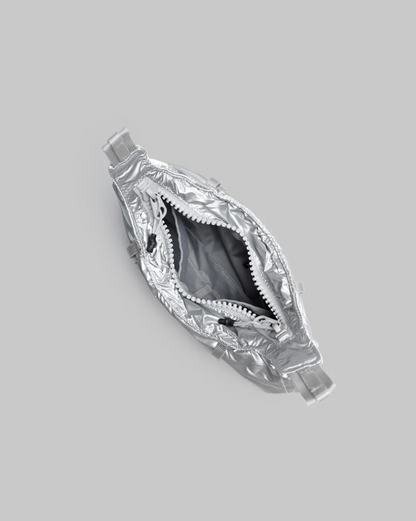 Cloud Hobo Bag XS - chrome/ space coated