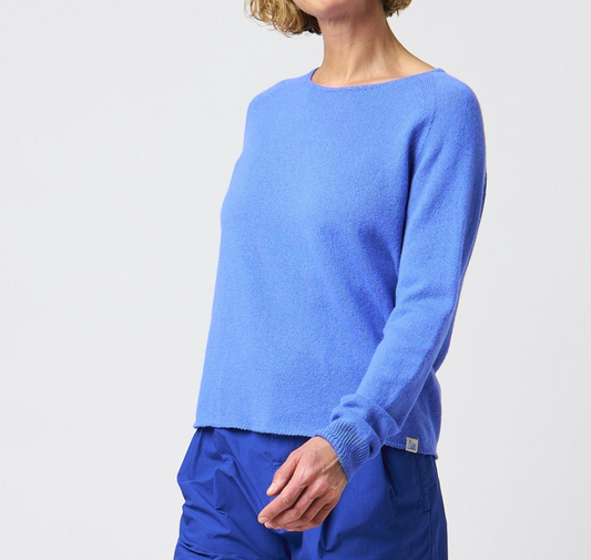Leichter Pullover - washed blue