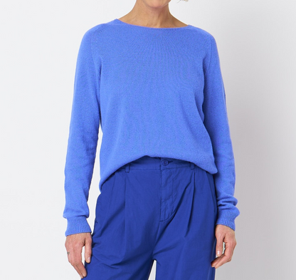 Leichter Pullover - washed blue